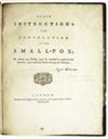 FRANKLIN, BENJAMIN; and HEBERDEN, WILLIAM. Some Account of the Success of Inoculation for the Small-Pox in England and America. 1759